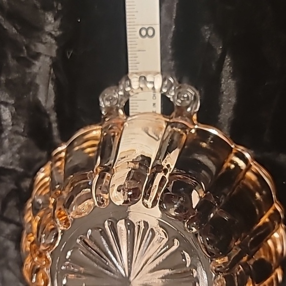 0780. Depression Glass from Anchor Hocking ~ Old Cafe Pink ~ Candy Dish ~Perfect - Picture 8 of 9